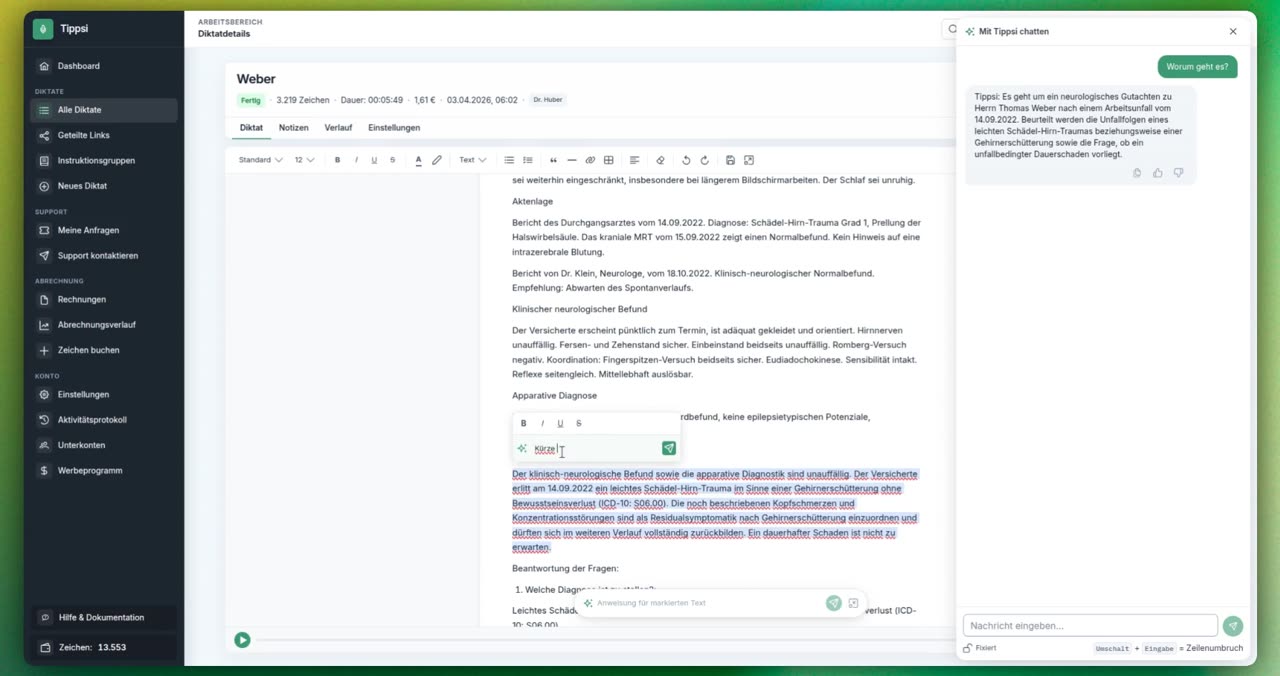Tippiti editor demo